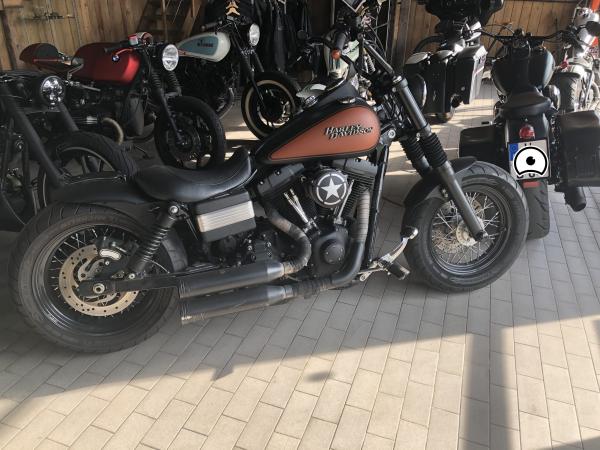 Frontfender Harley 160mm Dyna Street Bob Softail
